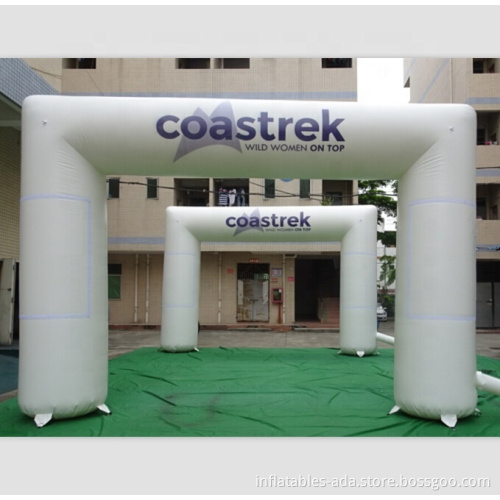 Inflatable Arches with 3D shapes Angular tube Custom entrance ways Square block arches tubular square arches